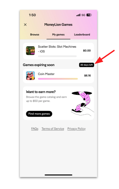 MoneyLion Games Just Leveled Up 1 Screenshot 2025 07 14 at 2.04.28%E2%80%AFPM 1