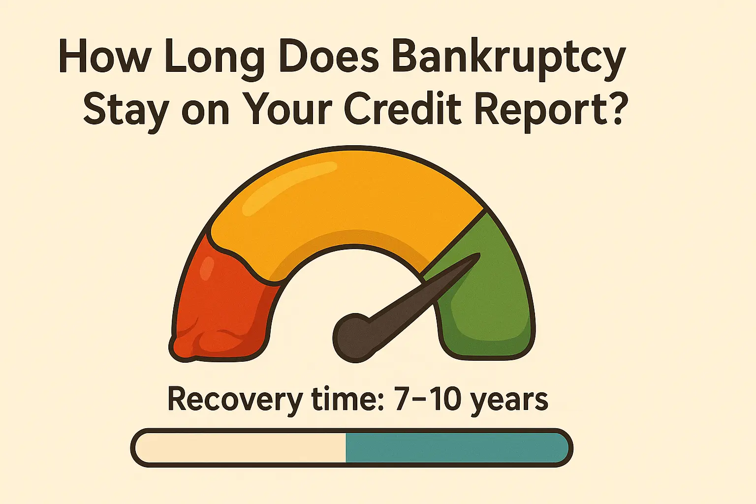 How Long Does a Bankruptcy Stay On Your Credit Report?