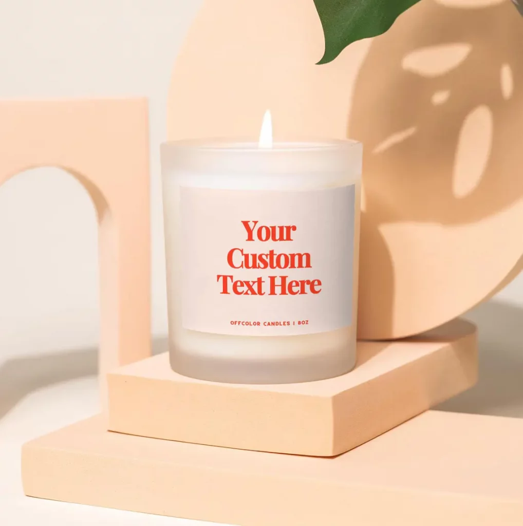 Custom candles
