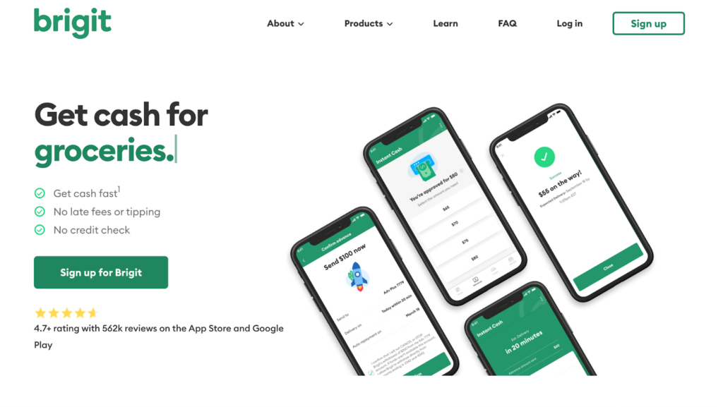 7 Best Pay Advance Apps for 2025 3 Brigit